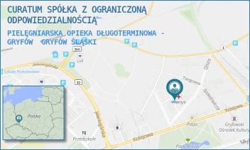 PIELĘGNIARSKA OPIEKA DŁUGOTERMINOWA - GRYFÓW - CURATUM SPÓŁKA Z OGRANICZONĄ ODPOWIEDZIALNOŚCIĄ - UL. GLINIANA 19,  GRYFÓW ŚLĄSKI