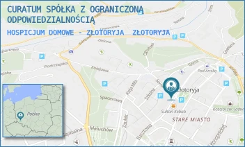 HOSPICJUM DOMOWE - ZŁOTORYJA - CURATUM SPÓŁKA Z OGRANICZONĄ ODPOWIEDZIALNOŚCIĄ - UL. SOLNA 17/1,  ZŁOTORYJA
