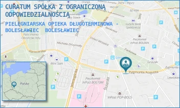 PIELĘGNIARSKA OPIEKA DŁUGOTERMINOWA - BOLESŁAWIEC - CURATUM SPÓŁKA Z OGRANICZONĄ ODPOWIEDZIALNOŚCIĄ - UL. ZYGMUNTA AUGUSTA 29,  BOLESŁAWIEC