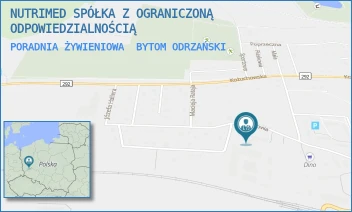 PORADNIA ŻYWIENIOWA - NUTRIMED SPÓŁKA Z OGRANICZONĄ ODPOWIEDZIALNOŚCIĄ - UL. SADOWA 4,  BYTOM ODRZAŃSKI
