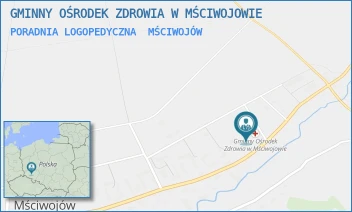 PORADNIA LOGOPEDYCZNA - GMINNY OŚRODEK ZDROWIA W MŚCIWOJOWIE - UL. 5 A,  MŚCIWOJÓW