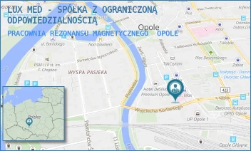PRACOWNIA REZONANSU MAGNETYCZNEGO - LUX MED - SPÓŁKA Z OGRANICZONĄ ODPOWIEDZIALNOŚCIĄ - UL. KRAKOWSKA 44,  OPOLE