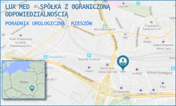 PORADNIA UROLOGICZNA - LUX MED SPÓŁKA Z OGRANICZONĄ ODPOWIEDZIALNOŚCIĄ - UL. STANISŁAWA JABŁOŃSKIEGO 2/4,  RZESZÓW