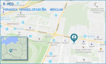 PORADNIA REHABILITACYJNA - R-MED - UL. ZWYCIĘSKA 14CA/A,  WROCŁAW
