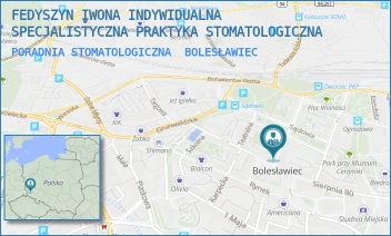 PORADNIA STOMATOLOGICZNA - FEDYSZYN IWONA INDYWIDUALNA SPECJALISTYCZNA PRAKTYKA STOMATOLOGICZNA - UL. IGNACEGO DASZYŃSKIEGO 13A/2,  BOLESŁAWIEC
