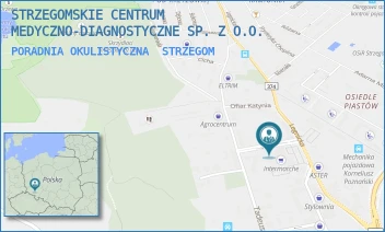 PORADNIA OKULISTYCZNA - STRZEGOMSKIE CENTRUM MEDYCZNO-DIAGNOSTYCZNE SP. Z O.O. - UL. WINCENTEGO WITOSA 7,  STRZEGOM