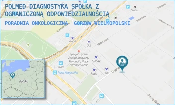 PORADNIA ONKOLOGICZNA - POLMED DIAGNOSTYKA SPÓŁKA Z OGRANICZONĄ ODPOWIEDZIALNOŚCIĄ - UL. CHEMICZNA 12,  GORZÓW WIELKOPOLSKI