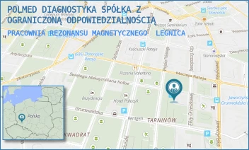 PRACOWNIA REZONANSU MAGNETYCZNEGO - POLMED DIAGNOSTYKA SPÓŁKA Z OGRANICZONĄ ODPOWIEDZIALNOŚCIĄ - UL. ELIZY ORZESZKOWEJ 33,  LEGNICA
