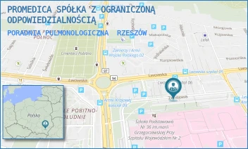 PORADNIA PULMONOLOGICZNA - PROMEDICA SPÓŁKA Z OGRANICZONĄ ODPOWIEDZIALNOŚCIĄ - ZENITOWA 5,  RZESZÓW