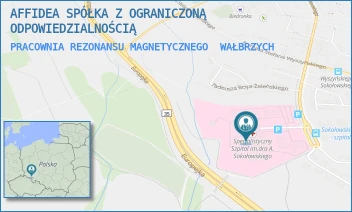 PRACOWNIA REZONANSU MAGNETYCZNEGO - AFFIDEA SPÓŁKA Z OGRANICZONĄ ODPOWIEDZIALNOŚCIĄ - UL. ALFREDA SOKOŁOWSKIEGO 4,  WAŁBRZYCH
