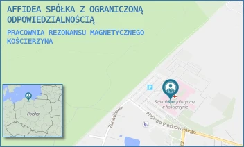 PRACOWNIA REZONANSU MAGNETYCZNEGO - AFFIDEA SPÓŁKA Z OGRANICZONĄ ODPOWIEDZIALNOŚCIĄ - UL. ALOJZEGO PIECHOWSKIEGO 36,  KOŚCIERZYNA