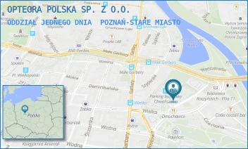 ODDZIAŁ JEDNEGO DNIA - OPTEGRA POLSKA SP. Z O.O. - WENECJAŃSKA 8,  POZNAŃ-STARE MIASTO