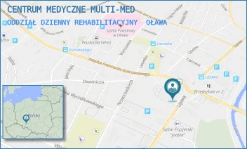 ODDZIAŁ DZIENNY REHABILITACYJNY - CENTRUM MEDYCZNE MULTI-MED - UL. LIPOWA 11C,  OŁAWA