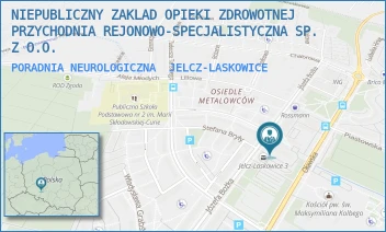 PORADNIA NEUROLOGICZNA - NIEPUBLICZNY ZAKLAD OPIEKI ZDROWOTNEJ PRZYCHODNIA REJONOWO-SPECJALISTYCZNA SP. Z O.O. - UL. JÓZEFA BOŻKA 13,  JELCZ-LASKOWICE