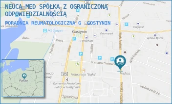 PORADNIA REUMATOLOGICZNA G - ŚWIAT ZDROWIA OPERATOR MEDYCZNY SP. Z O.O - WOJSKA POLSKIEGO 35,  GOSTYNIN