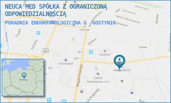 PORADNIA ENDOKRYNOLOGICZNA G - ŚWIAT ZDROWIA OPERATOR MEDYCZNY SP. Z O.O - ANDRZEJA CZAPSKIEGO 4,  GOSTYNIN