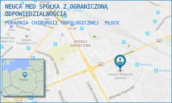PORADNIA CHIRURGII ONKOLOGICZNEJ - ŚWIAT ZDROWIA OPERATOR MEDYCZNY SP. Z O.O - OTOLIŃSKA 8,  PŁOCK