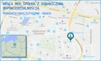PORADNIA OKULISTYCZNA - ŚWIAT ZDROWIA OPERATOR MEDYCZNY SP. Z O.O - JANA PAWŁA II 39,  PŁOCK