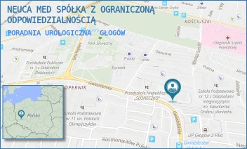 PORADNIA UROLOGICZNA - ŚWIAT ZDROWIA OPERATOR MEDYCZNY SP. Z O.O - UL. GWIAŹDZISTA 5A,  GŁOGÓW