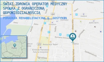 PORADNIA REHABILITACYJNA G - ŚWIAT ZDROWIA OPERATOR MEDYCZNY SP. Z O.O - WOJSKA POLSKIEGO 35,  GOSTYNIN