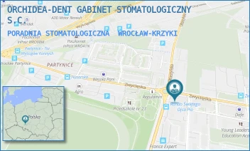 PORADNIA STOMATOLOGICZNA - ORCHIDEA-DENT GABINET STOMATOLOGICZNY S.C. - UL. OŁTASZYŃSKA 92C/1,  WROCŁAW-KRZYKI