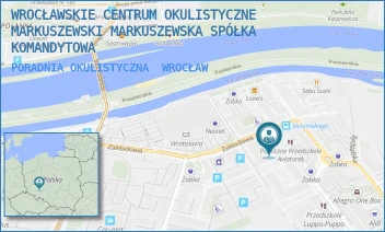PORADNIA OKULISTYCZNA - WROCŁAWSKIE CENTRUM OKULISTYCZNE MARKUSZEWSKI MARKUSZEWSKA SPÓŁKA KOMANDYTOWA - UL. ZAKŁADOWA 11,  WROCŁAW