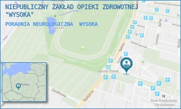 PORADNIA NEUROLOGICZNA - NZOZ WYSOKA SPÓŁKA Z OGRANICZONĄ ODPOWIEDZIALNOŚCIĄ - UL. KONNA 4E,  WYSOKA