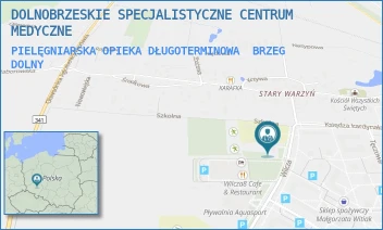 PIELĘGNIARSKA OPIEKA DŁUGOTERMINOWA - DOLNOBRZESKIE SPECJALISTYCZNE CENTRUM MEDYCZNE - UL. WILCZA 6,  BRZEG DOLNY