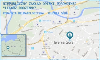 PORADNIA REUMATOLOGICZNA - NIEPUBLICZNY ZAKŁAD OPIEKI ZDROWOTNEJ "LEKARZ RODZINNY" - UL. MIKOŁAJA KOPERNIKA 2,  JELENIA GÓRA