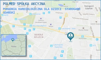 PORADNIA KARDIOLOGICZNA DLA DZIECI - POLMED SPÓŁKA AKCYJNA - UL. OS. KOPERNIKA 21,  STAROGARD GDAŃSKI