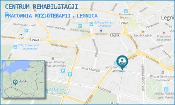 PRACOWNIA FIZJOTERAPII - CENTRUM REHABILITACJI - UL. ZŁOTORYJSKA 62,  LEGNICA
