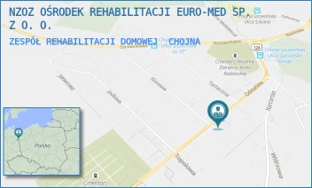 ZESPÓŁ REHABILITACJI DOMOWEJ - NZOZ OŚRODEK REHABILITACJI EURO-MED SP. Z O. O. - ODRZAŃSKA 1C,  CHOJNA