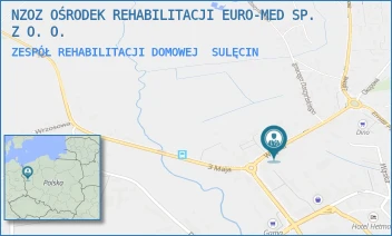 ZESPÓŁ REHABILITACJI DOMOWEJ - NZOZ OŚRODEK REHABILITACJI EURO-MED SP. Z O. O. - UL. WIEJSKA 6,  SULĘCIN