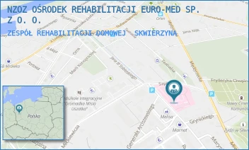 ZESPÓŁ REHABILITACJI DOMOWEJ - NZOZ OŚRODEK REHABILITACJI EURO-MED SP. Z O. O. - UL. SZPITALNA 5,  SKWIERZYNA