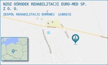 ZESPÓŁ REHABILITACJI DOMOWEJ - EURO-MED SPÓŁKA Z OGRANICZONĄ ODPOWIEDZIALNOŚCIĄ - UL. OGRODOWA 12A,  ŁUBNICE