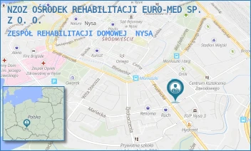 ZESPÓŁ REHABILITACJI DOMOWEJ - NZOZ OŚRODEK REHABILITACJI EURO-MED SP. Z O. O. - UL. MARIACKA 6-8,  NYSA