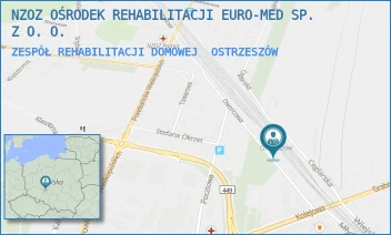 ZESPÓŁ REHABILITACJI DOMOWEJ - EURO-MED SPÓŁKA Z OGRANICZONĄ ODPOWIEDZIALNOŚCIĄ - DWORCOWA 4,  OSTRZESZÓW