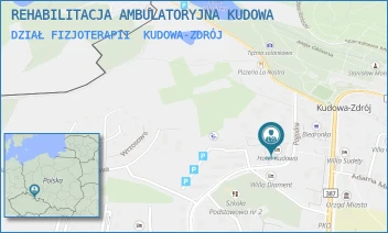 DZIAŁ FIZJOTERAPII - REHABILITACJA AMBULATORYJNA KUDOWA - POGODNA 16,  KUDOWA-ZDRÓJ
