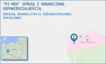 ODDZIAŁ REHABILITACJI OGÓLNOUSTROJOWEJ - "PJ-MED" SPÓŁKA Z OGRANICZONĄ ODPOWIEDZIALNOŚCIĄ - UL. POPIELÓWEK 1,  POPIELÓWEK
