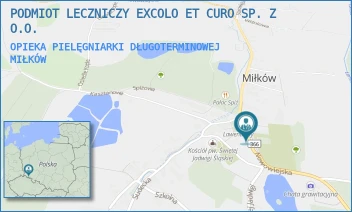 OPIEKA PIELĘGNIARKI DŁUGOTERMINOWEJ - PODMIOT LECZNICZY EXCOLO ET CURO SP. Z O.O. - UL. NOWOWIEJSKA 138,  MIŁKÓW
