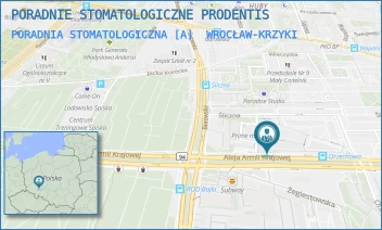 PORADNIA STOMATOLOGICZNA [A] - PORADNIE STOMATOLOGICZNE PRODENTIS - AL. ARMII KRAJOWEJ 4,  WROCŁAW-KRZYKI