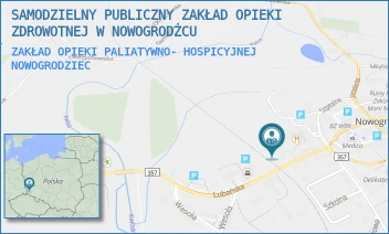 ZAKŁAD OPIEKI PALIATYWNO- HOSPICYJNEJ - SAMODZIELNY PUBLICZNY ZAKŁAD OPIEKI ZDROWOTNEJ W NOWOGRODŻCU - UL. LUBAŃSKA 16,  NOWOGRODZIEC