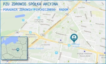 PORADNIA ZDROWIA PSYCHICZNEGO - PZU ZDROWIE SPÓŁKA AKCYJNA - GEN. LEOPOLDA OKULICKIEGO 76,  RADOM