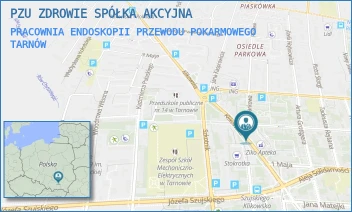 PRACOWNIA ENDOSKOPII PRZEWODU POKARMOWEGO - PZU ZDROWIE SPÓŁKA AKCYJNA - UL. POLSKIEGO CZERWONEGO KRZYŻA 26,  TARNÓW
