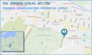 PORADNIA GINEKOLOGICZNO-POŁOŻNICZA - PZU ZDROWIE SPÓŁKA AKCYJNA - UL. MICKIEWICZA 1,  OPOLE