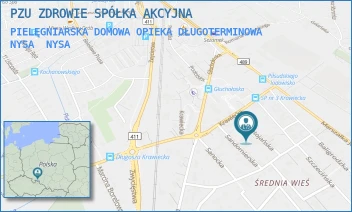 PIELĘGNIARSKA DOMOWA OPIEKA DŁUGOTERMINOWA  NYSA - PZU ZDROWIE SPÓŁKA AKCYJNA - UL. ŚWIĘTOJAŃSKA 6,  NYSA
