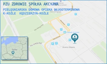 PIELĘGNIARSKA DOMOWA OPIEKA DŁUGOTERMINOWA K-KOŹLE - PZU ZDROWIE SPÓŁKA AKCYJNA - UL. MOSTOWA 30 B,  KĘDZIERZYN-KOŹLE