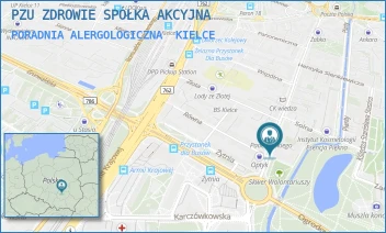 PORADNIA ALERGOLOGICZNA - PZU ZDROWIE SPÓŁKA AKCYJNA - IGNACEGO PADEREWSKIEGO 4B,  KIELCE