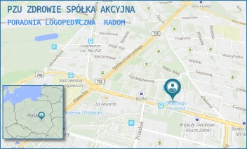 PORADNIA LOGOPEDYCZNA - PZU ZDROWIE SPÓŁKA AKCYJNA - GEN. LEOPOLDA OKULICKIEGO 76,  RADOM