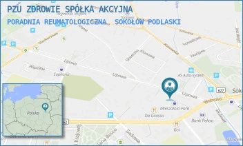 PORADNIA REUMATOLOGICZNA - PZU ZDROWIE SPÓŁKA AKCYJNA - LIPOWA 5,  SOKOŁÓW PODLASKI